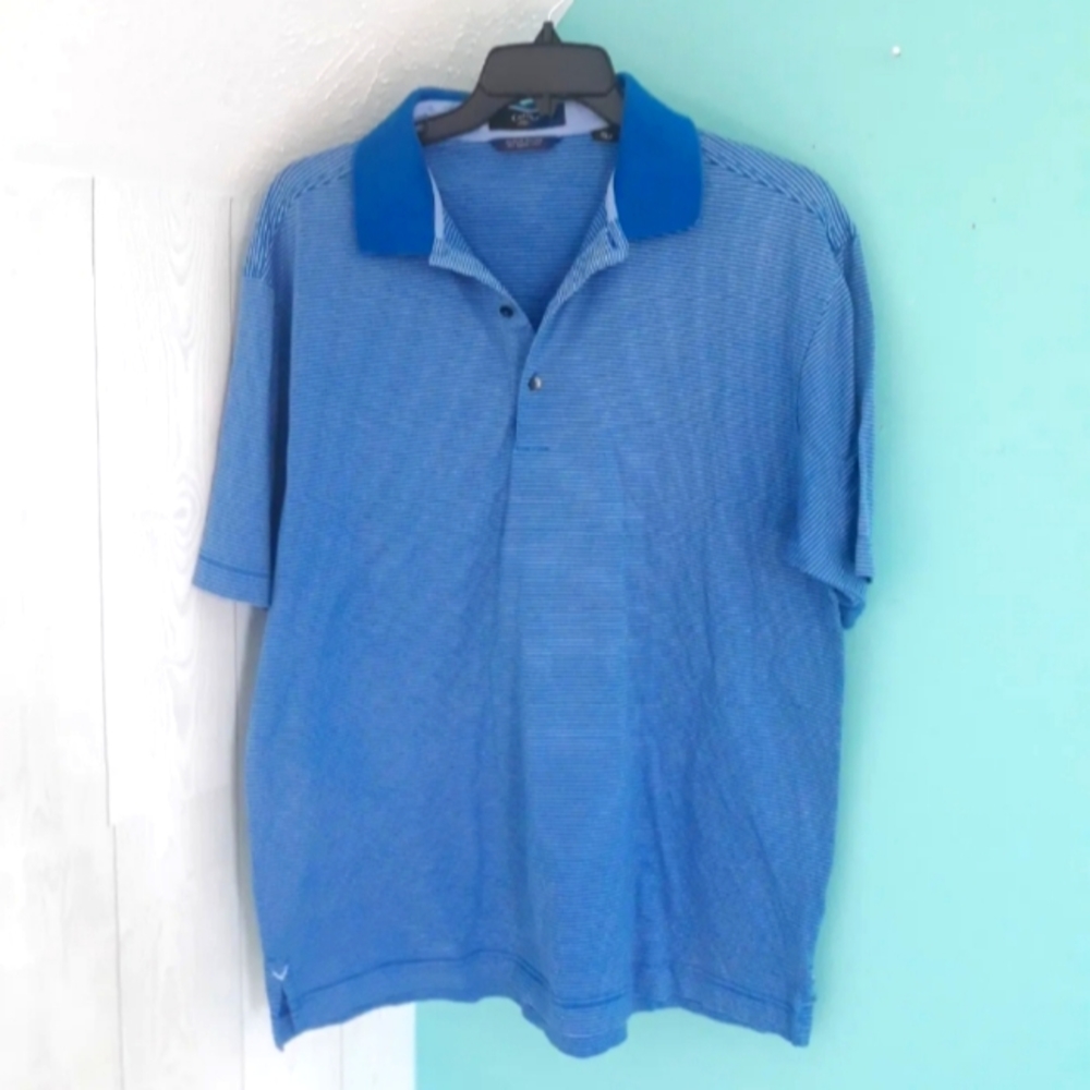 Callaway brand polo style shirt 100 percent cotton men's XL